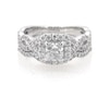 Thumbnail Image 1 of Previously Owned Neil Lane Princess-Cut Diamond Halo Bridal Set 1-1/8 ct tw 14K White Gold Size 6
