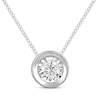 Thumbnail Image 1 of Previously Owned Diamond Necklace 1/6 ct tw Round-cut 10K White Gold (I/I3)