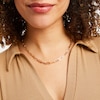 Thumbnail Image 4 of Previously Owned Paperclip Necklace Hollow 10K Yellow Gold 18"