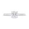 Thumbnail Image 3 of Previously Owned Lab-Grown Diamonds Solitaire Engagement Ring 1-1/2 ct tw 14K White Gold (F/SI2)