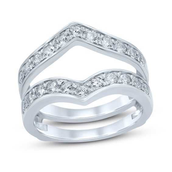 Previously Owned Diamond Enhancer Band 1 ct tw Round-cut 14K White Gold