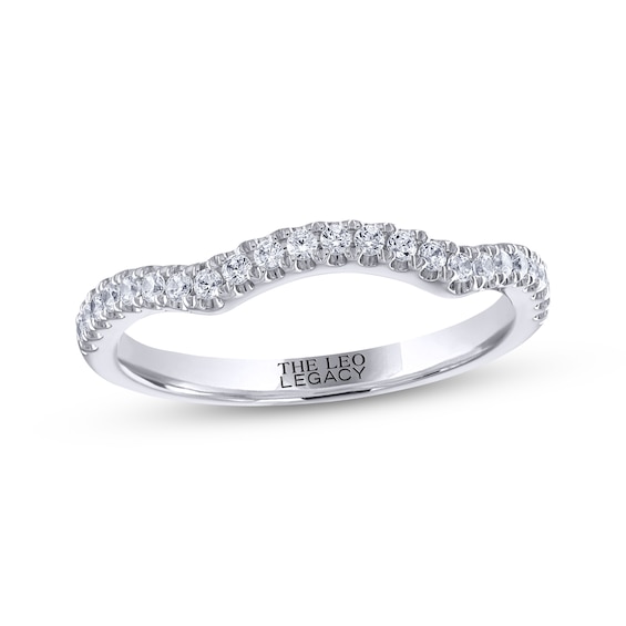 Previously Owned THE LEO Legacy Lab-Grown Diamond Wedding Band 1/4 ct tw 14K White Gold