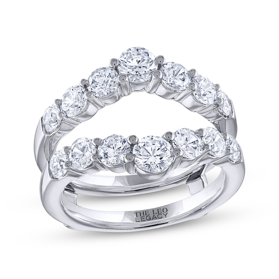 Previously Owned THE LEO Legacy Lab-Grown Diamond Enhancer Ring 2 ct tw 14K White Gold