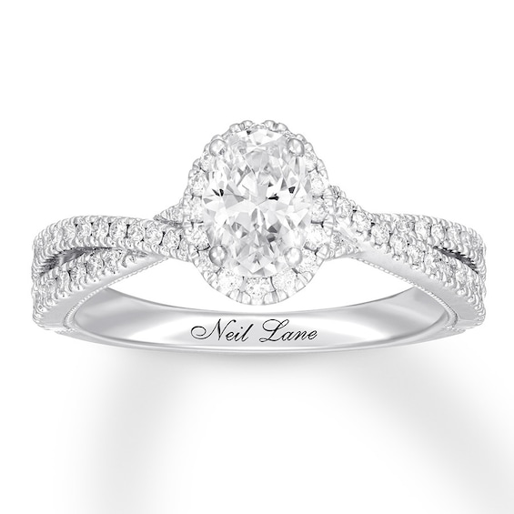 Previously Owned Neil Lane Premiere Diamond Engagement Ring 1-1/3 ct tw 14K Gold
