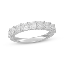 Previously Owned Neil Lane Artistry Cushion-Cut Lab-Grown Diamond Anniversary Ring 2 ct tw 14K White Gold