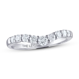 Previously Owned THE LEO Diamond Contour Ring 1/2 ct tw Round-cut 14K White Gold