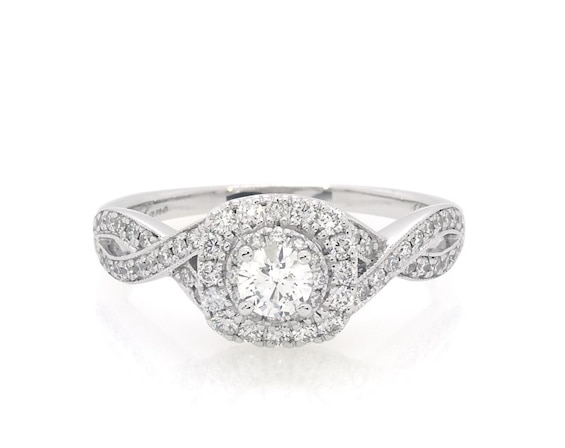Neil Lane Engagement Ring 3/4 ct tw Diamonds 14K White Gold