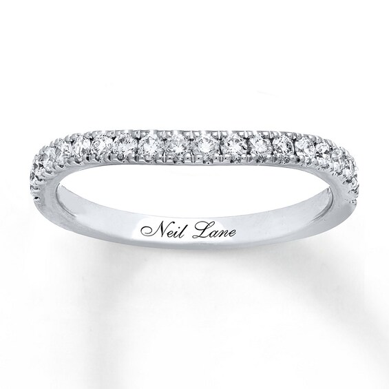 Previously Owned Neil Lane Wedding Band /8 ct tw Diamonds 14K White Gold