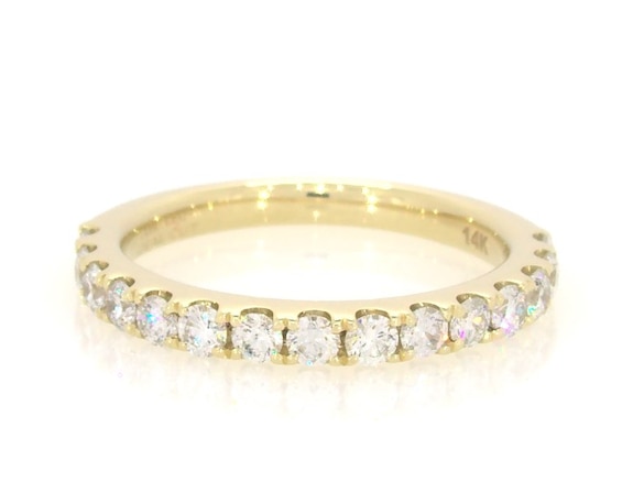 Previously Owned THE LEO Ideal Cut Diamond Anniversary Band 1/2 ct tw 14K Yellow Gold