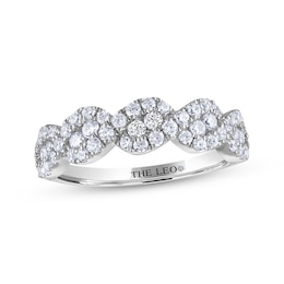 Previously Owned THE LEO Diamond Anniversary Band 3/4 ct tw 14K White Gold