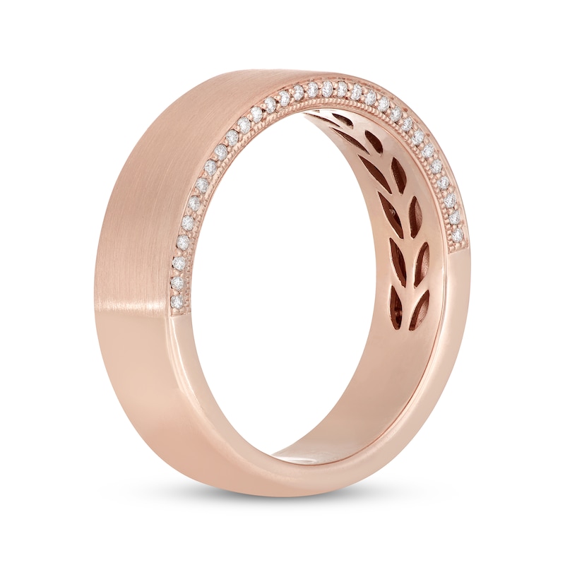 rose gold wedding neil lane men's rings
