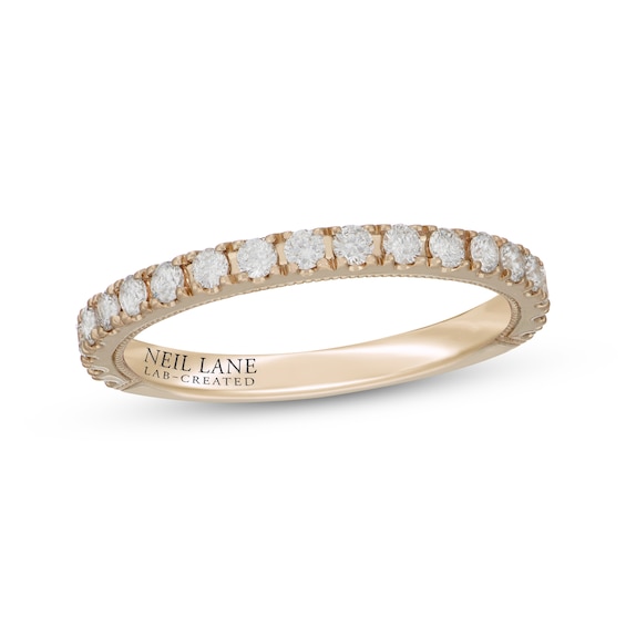 Previously Owned Neil Lane Artistry Lab-Grown Diamond Wedding Band 1/2 ct tw 14K Yellow Gold