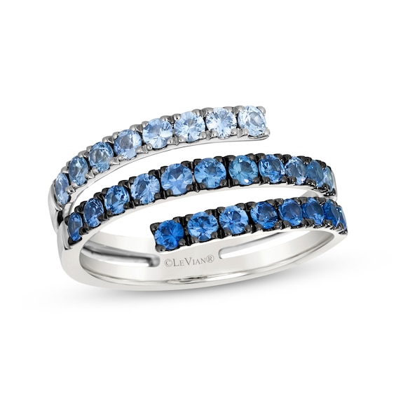 Previously Owned Le Vian Good Karma Denim Ombré® Ring 14K Vanilla Gold