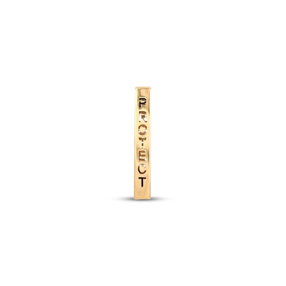 Previously Owned Cartouche Charm 10K Yellow Gold