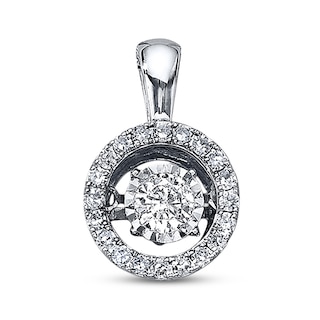 Previously Owned Unstoppable Love 1/2 ct tw Charm 14K White Gold