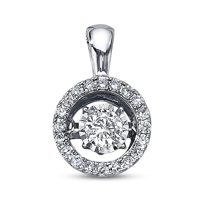 Main Image 1 of Previously Owned Unstoppable Love 1/2 ct tw Charm 14K White Gold