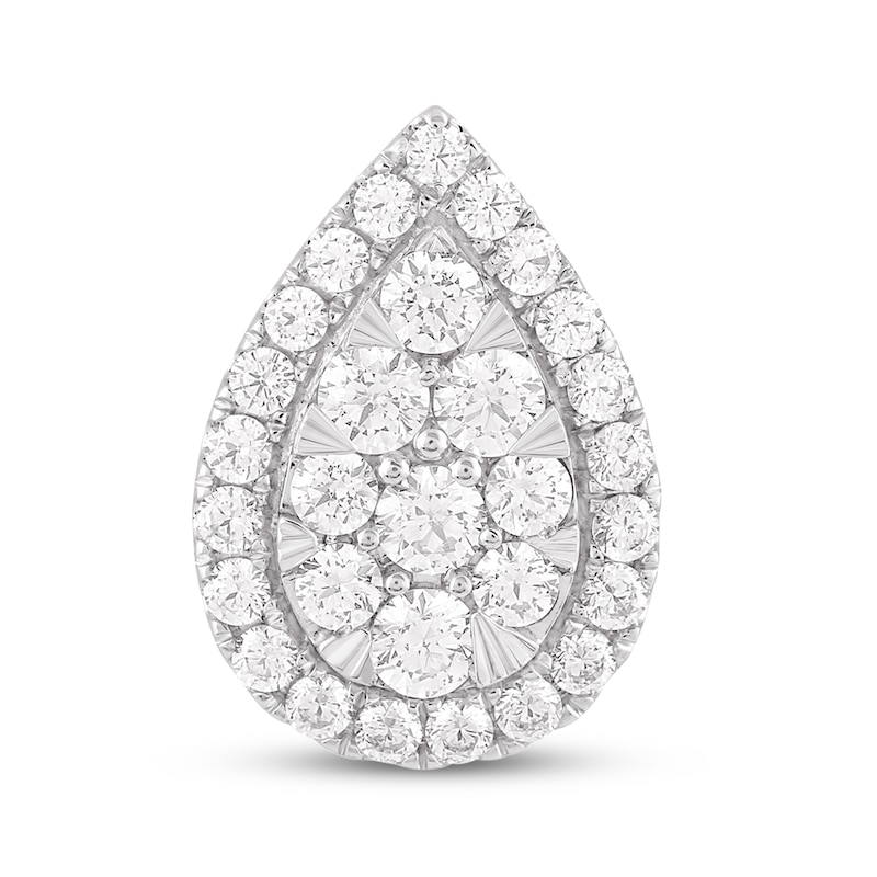 Main Image 1 of Previously Owned KAY Lab-Grown Diamonds Charm 1 ct tw 14K White Gold