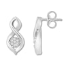 Thumbnail Image 1 of Diamond Earrings Sterling Silver