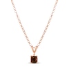Thumbnail Image 2 of Le Vian Chocolate Quartz Boxed Set 14K Strawberry Gold-Electroplate