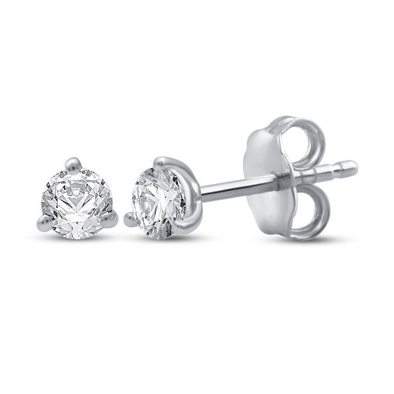 Kay Lab-Created Diamonds by KAY Solitaire Stud Earrings 1/3 ct tw ...