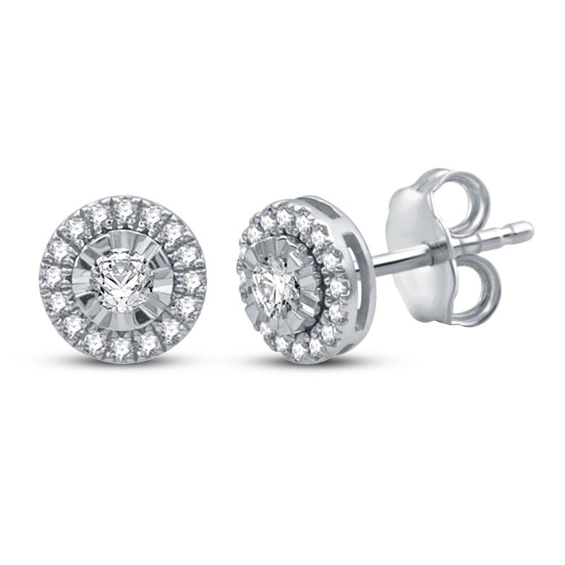 Lab-Created Diamonds by KAY Earrings 1/4 ct tw Sterling Silver