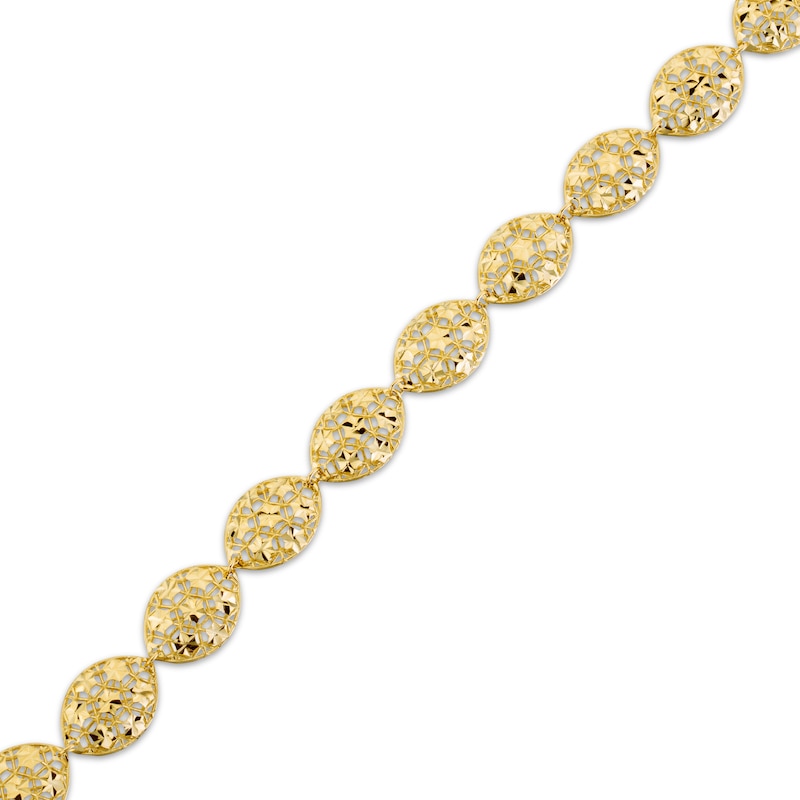 14K Solid Gold Clasp Bracelet - Choose from 17 Vibrant Colors