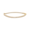 Thumbnail Image 1 of Diamond Adjustable Line Tennis Bracelet 1/2 ct tw 10K Yellow Gold 6.25&quot; to 9&quot;