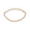 Thumbnail Image 1 of Diamond Adjustable Line Tennis Bracelet 1/2 ct tw 10K Yellow Gold 6.25" to 9"