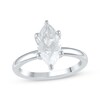 Lab-Created Diamonds by KAY 2 ct tw Marquise-Cut Solitaire Ring 14K White Gold