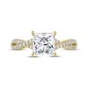 Thumbnail Image 3 of THE LEO Legacy Lab-Grown Diamond Princess-Cut Engagement Ring 2-1/3 ct tw 14K Yellow Gold