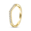 Thumbnail Image 2 of THE LEO Legacy Lab-Grown Diamond Contour Wedding Band 1/5 ct tw 14K Yellow Gold