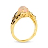 Thumbnail Image 2 of Le Vian Venetian Mosaic Opal Ring 1/2 ct tw Diamonds 14K Honey Gold