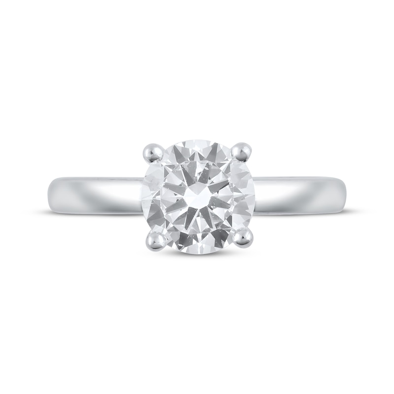 Main Image 3 of Now + Forever Lab-Grown Diamonds Solitaire Engagement Ring 2 ct tw 14K White Gold (F/SI2)