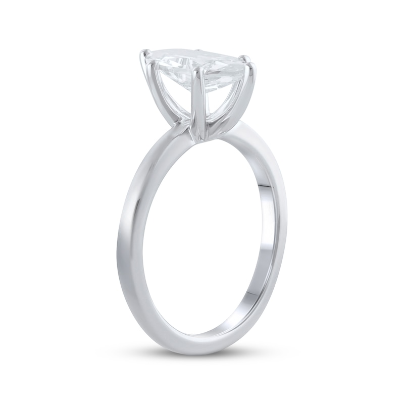 Main Image 2 of Lab-Grown Diamonds Marquise-Cut Solitaire Engagement Ring 1-1/2 ct tw 14K White Gold (F/SI2)