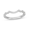 Thumbnail Image 7 of Neil Lane Diamond Contour Wedding Band 1/5 ct tw 14K White Gold