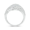Thumbnail Image 3 of KAY Lab-Grown Diamonds Crossover Swirl Fashion Ring 1-1/2 ct tw 10K White Gold