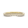 Thumbnail Image 3 of THE LEO Legacy Lab-Grown Diamond Contour Wedding Band 1/5 ct tw 14K Yellow Gold