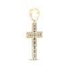 Thumbnail Image 4 of Men's Diamond Cross Charm 1 ct tw 10K Yellow Gold