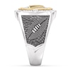 Thumbnail Image 4 of True Fans Washington Commanders Championship Ring Sterling Silver & 10K Yellow Gold Ring