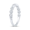 Thumbnail Image 2 of Now + Forever Diamond Milgrain Anniversary Ring 1/15 ct tw 10K White Gold