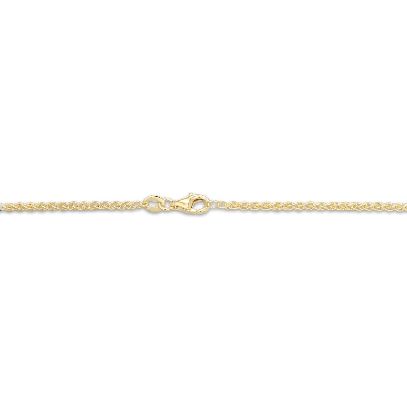 Main Image 4 of Patterned Vertical Bar Necklace 18K Yellow Gold-Plated Sterling Silver 22"