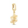 Thumbnail Image 2 of Charmed Memories Snowflake Charm 10K Yellow Gold