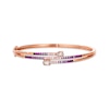 Thumbnail Image 1 of Le Vian Good Karma Morganite & Pink Sapphire Ombré Coil Bracelet 14K Strawberry Gold 7.25&quot;