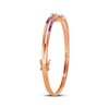 Thumbnail Image 2 of Le Vian Good Karma Morganite & Pink Sapphire Ombré Coil Bracelet 14K Strawberry Gold 7.25&quot;