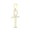 Thumbnail Image 2 of Men's Diamond Ankh Charm 1/2 ct tw 10K Yellow Gold