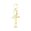 Thumbnail Image 4 of Men's Diamond Ankh Charm 1/2 ct tw 10K Yellow Gold