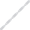 Thumbnail Image 2 of Diamond Pavé Link Bracelet 1/2 ct tw 10K White Gold 7.25&quot;