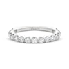 Thumbnail Image 3 of THE LEO Legacy Lab-Grown Diamond Anniversary Ring 1 ct tw 14K White Gold