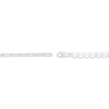Thumbnail Image 2 of Cultured Pearl & Paperclip Chain Necklace Sterling Silver 18"