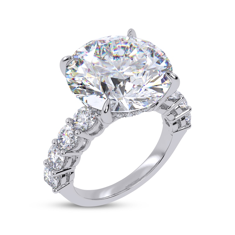 Main Image 2 of Now + Forever Lab-Grown Diamonds Round-Cut Engagement Ring 11-1/2 ct tw 14K White Gold